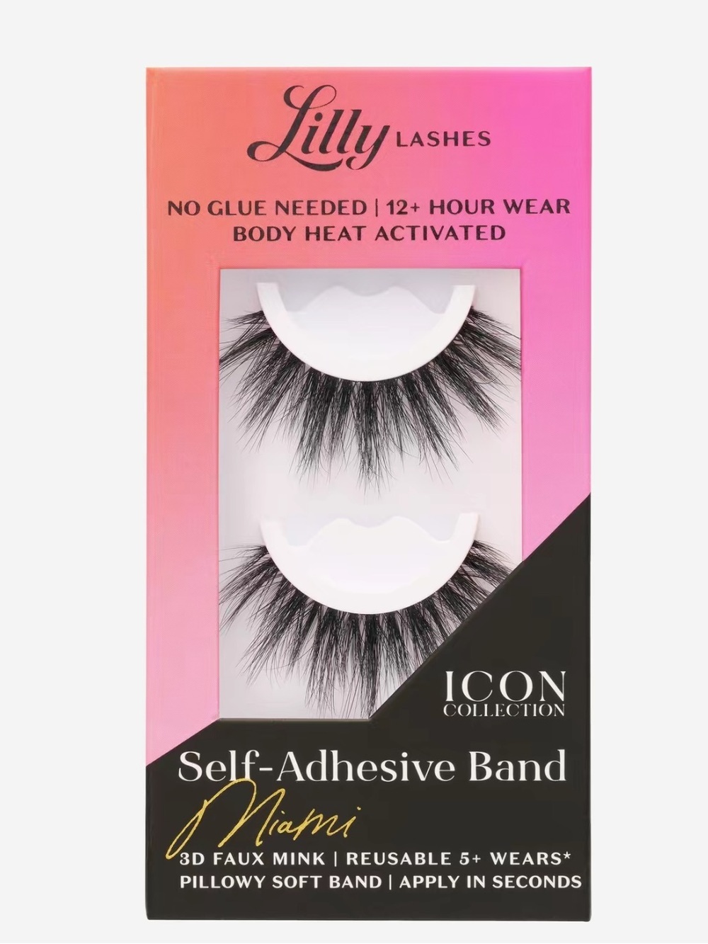 Lilly Lashes Icon Collection Miami Self-Adhesive Band